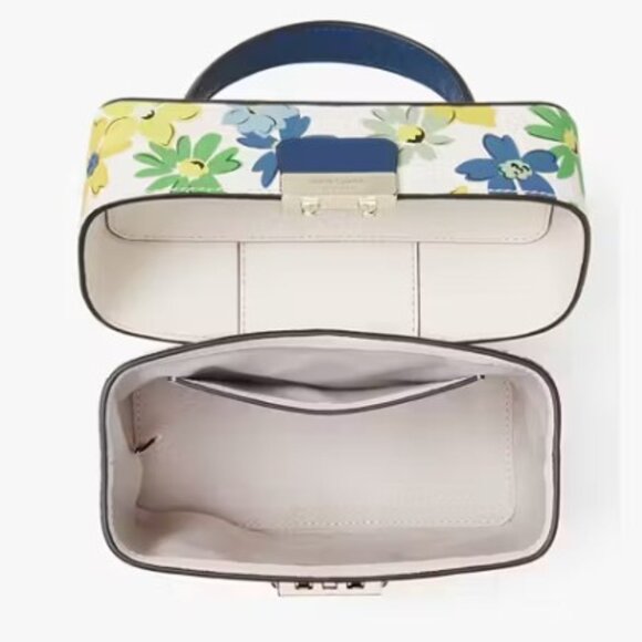 Kate Spade Floral Crossbody Bag in Blue, Yellow, and Green - Picture 5 of 6
